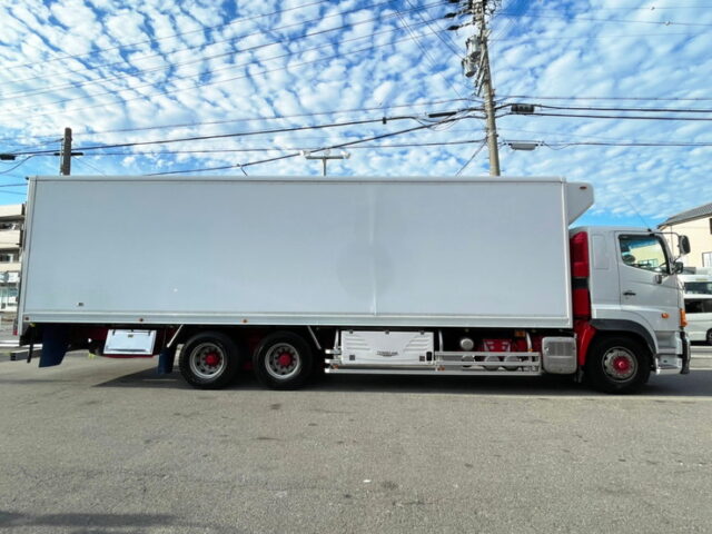 【1248】H23　プロフィア　冷凍バン　サブエンジン　2エバ　総輪エアサス　左横扉