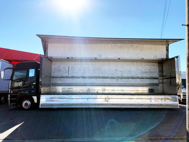 【1292】H21 スーパーグレート ハイルーフ ハイキャブ ウィング 跳上ゲート付 国産エンジン