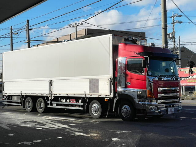 【1336】H16　プロフィア　冷凍ウィング　アルミホイール　サイドバンパーステンレス