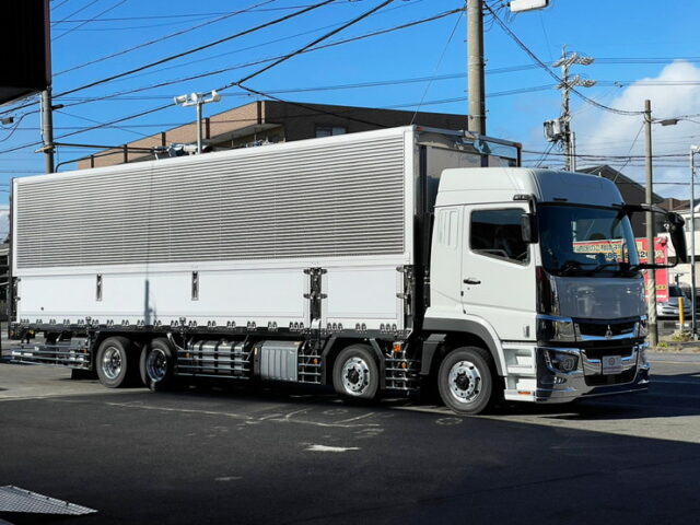 【1346】17スーパーグレート　ハイルーフ　冷凍ウィング　ジョロダー4列キーストン　格納ゲート　総輪エアサス