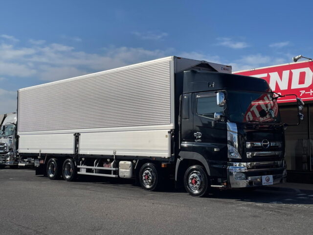 【1328】H24　プロフィア　ハイルーフ　ウィング　格納ゲート　7速MT　メッキホイール