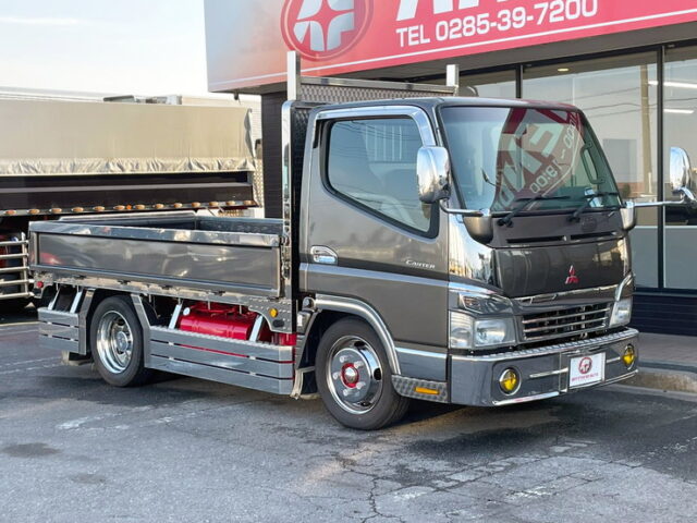 【1448】H21 キャンター　平ボデー　架装多数