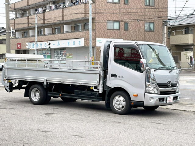 【1440】H28　デュトロ　平ボデー　ワイドロング　パワーゲート付　ハイグレード　180馬力