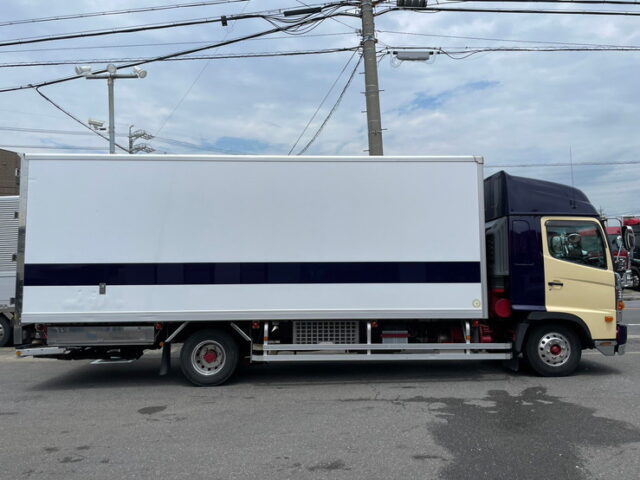 【1455】H23　レンジャープロ　ハイルーフ　冷凍バン　エアサス　ジョロダー4列　キーストン　格納ゲート付