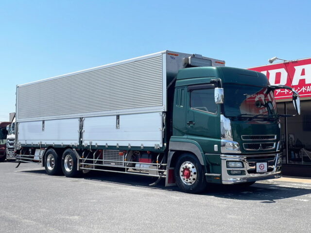 【1454】H26　スーパーグレート　ハイルーフ　冷凍ウィング　総輪エアサス　キーストンジョロダー４列