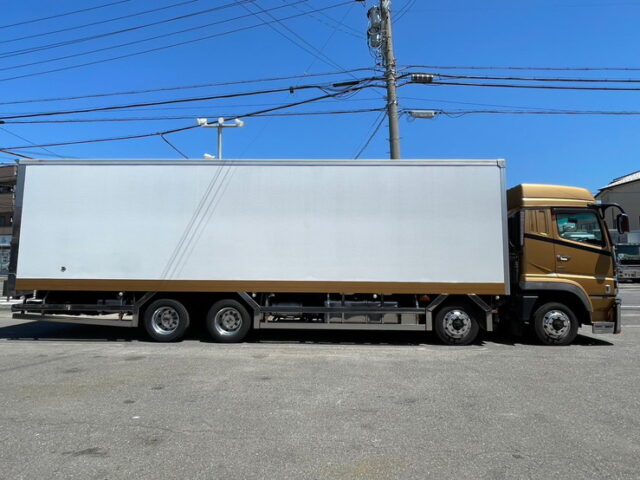 【1468】H28　スーパーグレート　ハイルーフ　冷凍バン　サブエンジン　格納ゲート　レール移動式間仕切り