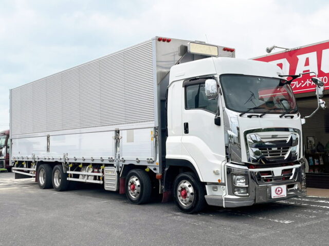 【1443】H29 ギガ　ハイルーフ　ウィング　ヤマダボデー