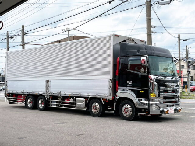 【1449】H28　プロフィア　ハイルーフ　ウィング　山田ボデー　アルミホイール　13.3トン積載