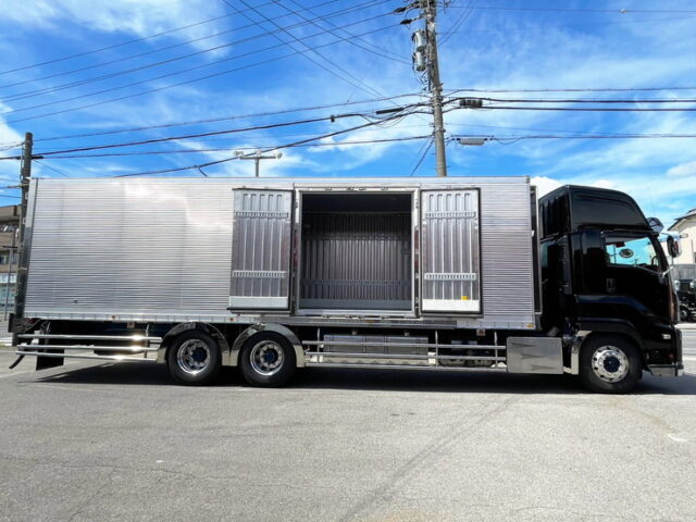 【1483】R3　ギガ　ハイルーフ　前壁冷凍機　ジョロ4キーストン　架装多数