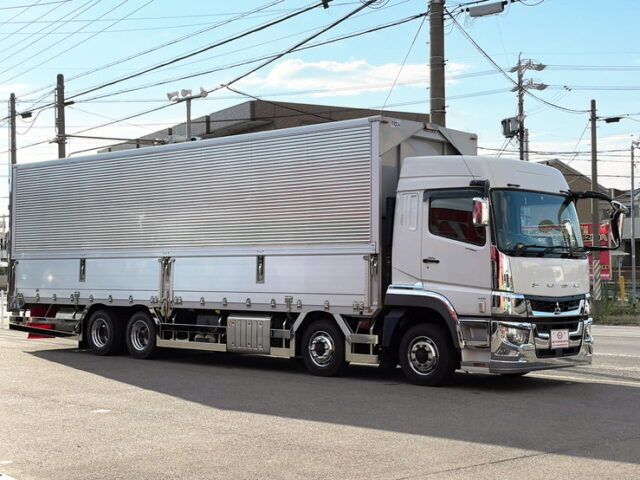 【1465】R2　17スーパーグレート　ハイルーフ　ウィング　アートフレンド新品架装(サイドバンパーフェンダー)