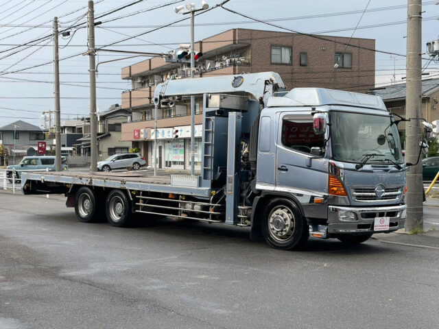 レンジャープロ　増トン　ハイジャッキセルフ　4段クレーン　ウィンチ/あゆみ板付　荷台長6500