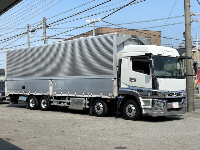 17スーパーグレート　ハイルーフ　ウィング　メッキ多数　アルミホイール　木床