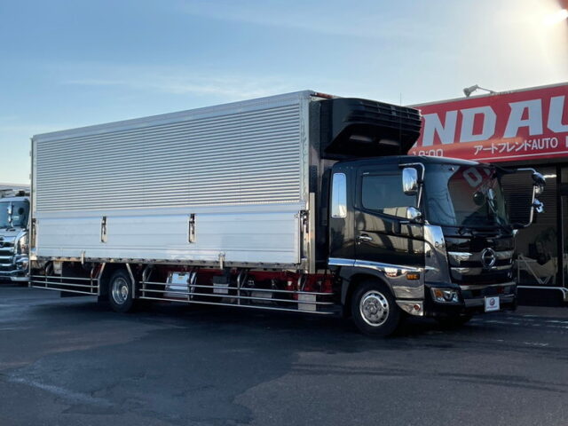 日野：１７レンジャー：ワイド：冷凍ウィング：AT：トレクス造りボデー：ステンレス多数：アルミホイール　