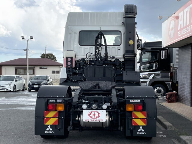 三菱ふそう：スーパーグレート：トレーラーヘッド：ハイルーフ：Ｄ尺：AT：未使用：第５輪11.5ｔ　