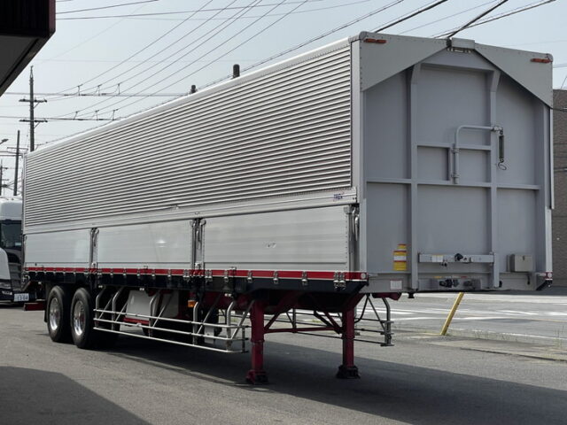 トレクス：R1年式：2軸：トレーラーウィング：リフトアクスル後ろ残し：アルミホイール