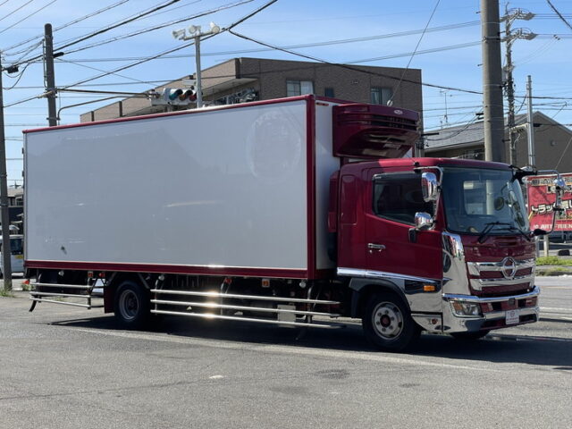 日野：17レンジャー：冷凍バン：エアサス：TDJS50A-L2：アルミシマ床：240馬力