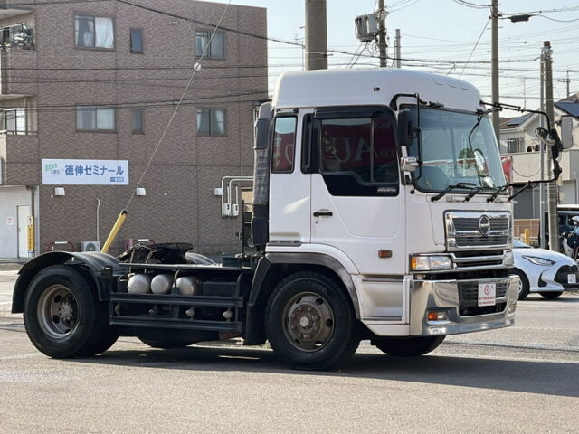 日野：テラヴィ：ハイルーフ：トレーラーヘッド：V8：ツインターボ：エアサス