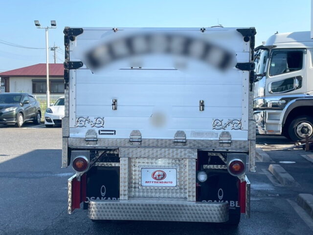 いすゞ：エルフ：造り平ボディ：内装生地張り：5MT：オバＱバンパー：フロントバイザー：架装多数