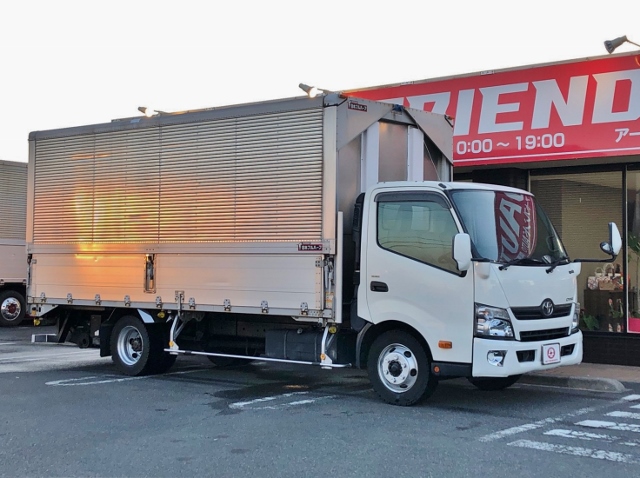 【344】　トヨタ　ダイナ　冷蔵ウイング　フルゲート　超ロング