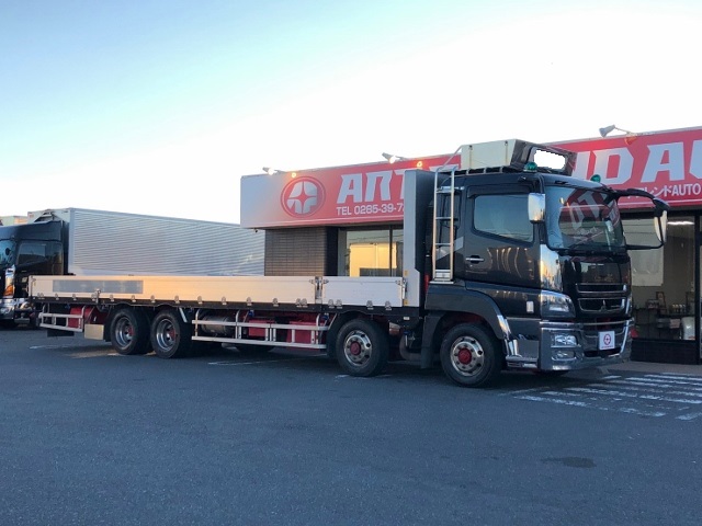 【343】ふそう　スーパーグレート　低床　総輪エアサス