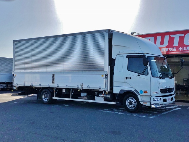 【345】三菱ふそう　ファイター　ワイド　アルミウイング　リアエアサス