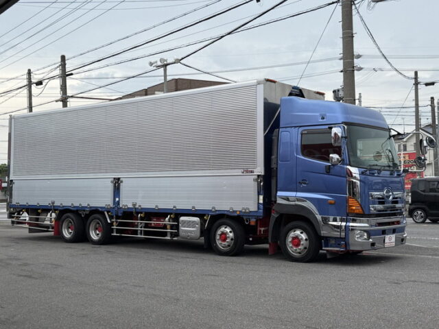 日野：プロフィア：ハイルーフ：ウィング：跳上ゲート：ステンレス多数