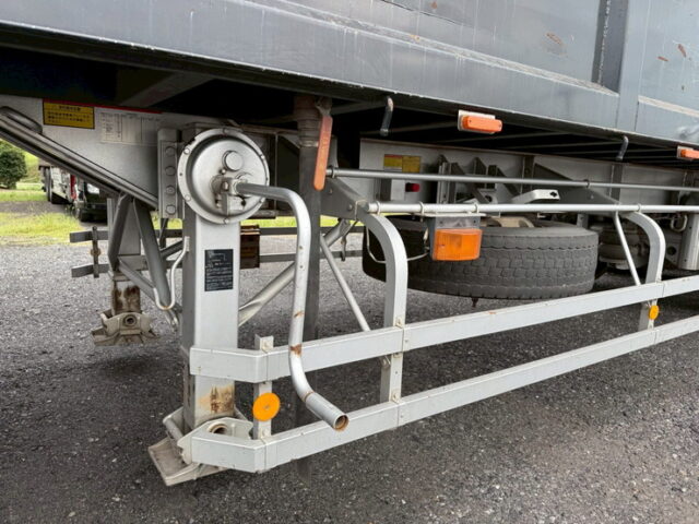 【委託販売】フルハーフ：コンテナセミトレーラー：3軸：松川ボデー製鉄箱付