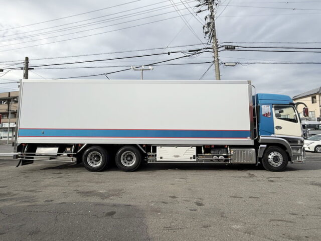 17スーパーグレート：ハイルーフ：冷凍バン：アルミホイール：サブエンジン：ジョロ4キーストン