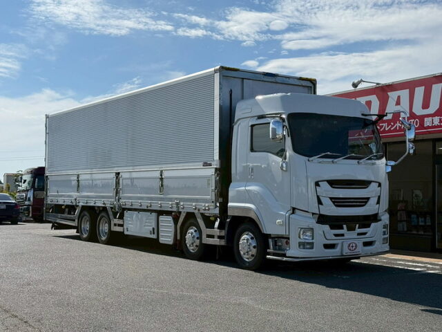 いすゞ：ギガ：冷凍ウィング：サブエンジン：ジョロ4キーストン：ステンレス多数