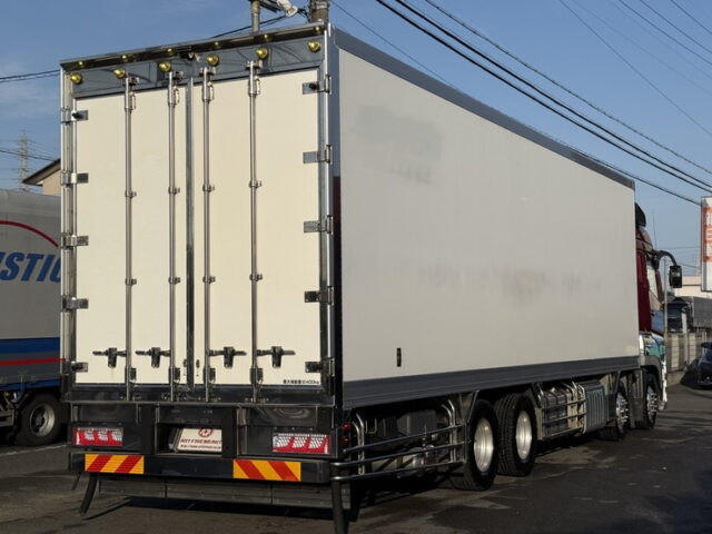 17スーパーグレート：ハイルーフ：冷凍バン：左観音扉2枚：サブエンジン：2エバ
