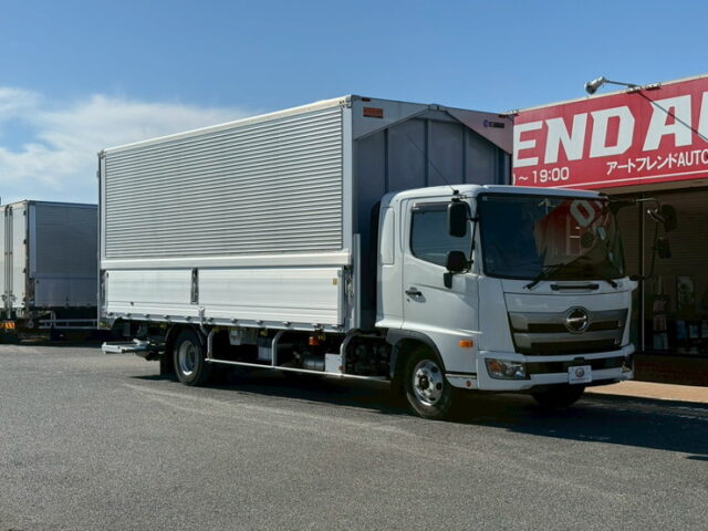 日野：17レンジャー：ウィング：6200ワイド：エアサス：格納ゲート