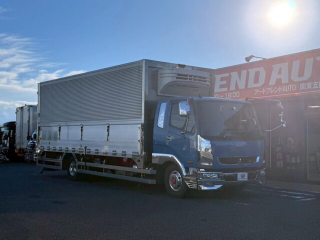 ふそう：ファイター：冷凍ウィング：架装多数：6700ワイド：板バネ：ハイグレード