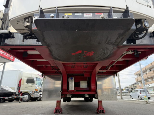 日本トレクス：トレーラー冷凍ウィング：段付き：2軸：前壁冷凍機：リフトアクスル