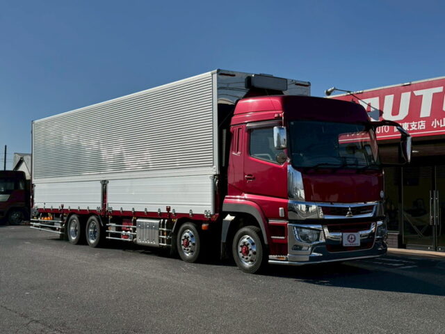 17スーパーグレート:ハイルーフ:ウィング:メッキ多数:アルミホイール:格納ゲート