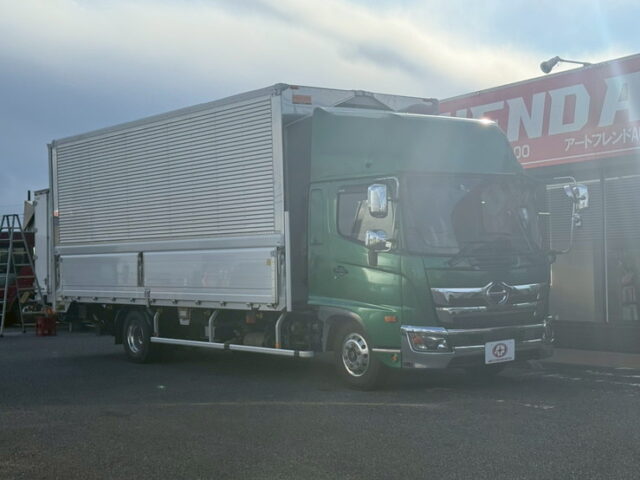 日野:17レンジャー:ハイルーフ:ウィング:6200ワイド:エアサス:跳上ゲート