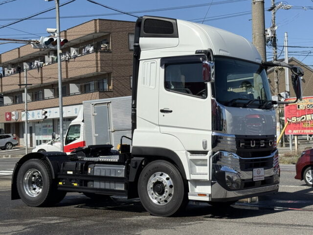 24スーパーグレート：スーパーハイルーフ：トレーラーヘッド：未使用：プレミアムライン