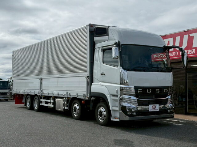 24スーパーグレート:スーパーハイルーフ:ウィング:アルミホイール:リア門口ステンレス