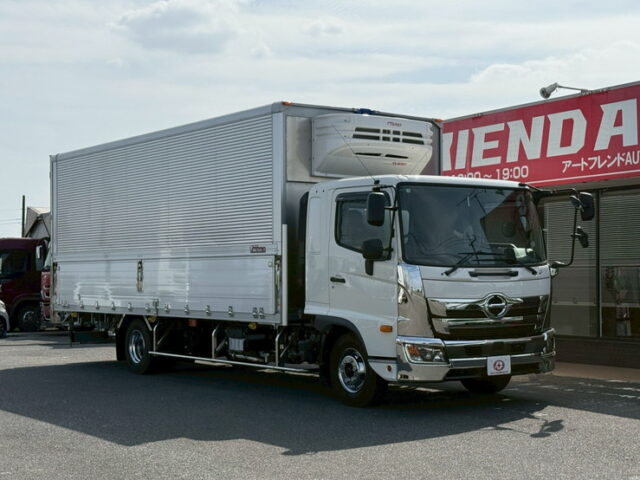 日野：17レンジャー：冷凍ウィング：未使用車：-30度設定：6速MT：240馬力