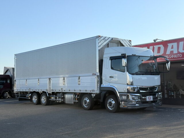 17スーパーグレート：ハイルーフ：ウィング：ステンレス多数：リア門口ステンレス