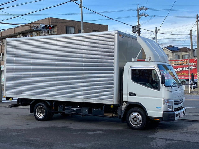 【753】H27　ふそう　キャンター　バン　ワイド超ロング　内高2200