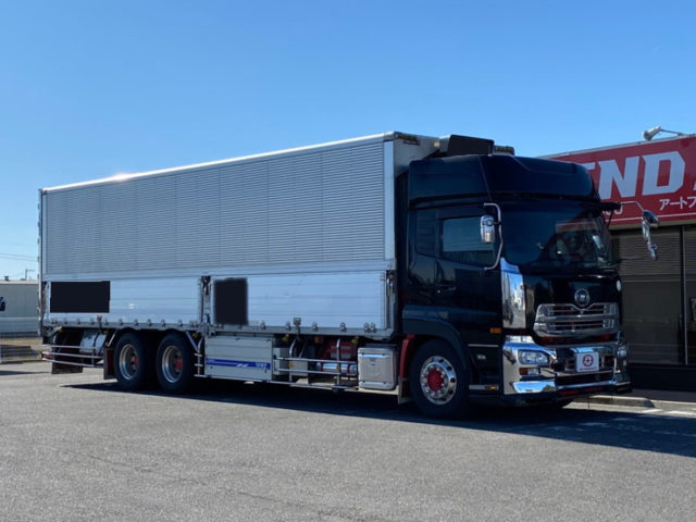 【759】H26　クオン　冷凍ウィング　10輪　サブエンジン　委託販売