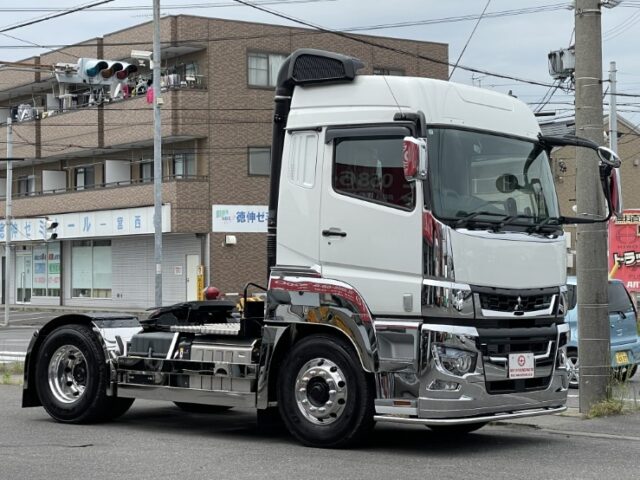 新品架装済　トレーラーヘッド　ハイルーフ　未使用　D尺　第5輪荷重11.500㎏　プレミアムライン