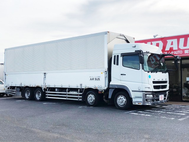 【467】ふそう　スーパーグレート　ハイルーフ　ウィング　総輪エアサス