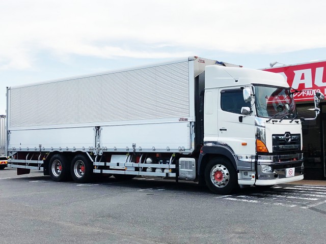 【468】日野　プロフィア　10輪　アルミウイング　ハイルーフ　リヤエアサス