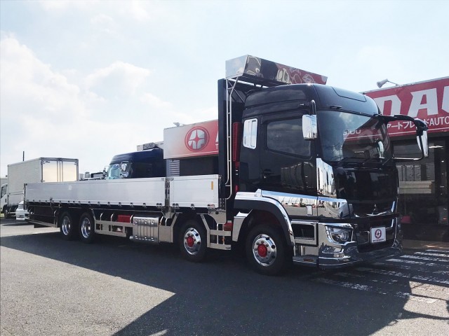 【488】ふそう　スーパーグレート　平ボデーアルミB　4軸低床　新車未使用