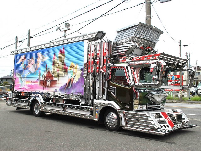 ★【500】三菱ふそう　ファイター　デコトラ