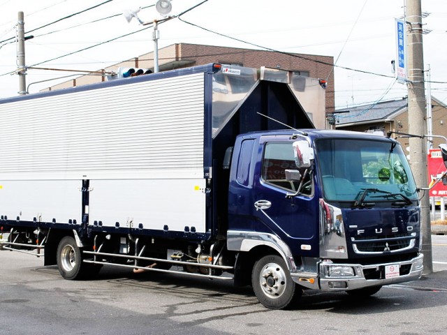 【521】三菱ふそう　ファイター　ワイド　アルミウイング　カスタム