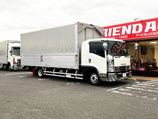 【520】いすゞ　フォワード　ウィング　エアサス　6200ワイド　跳上パワーゲート