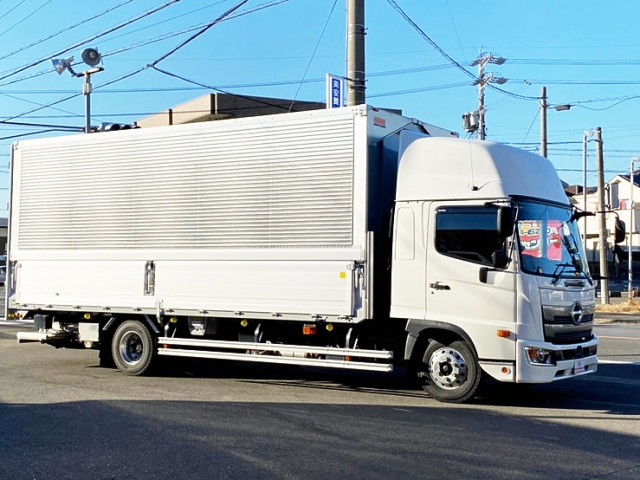 【529】日野　レンジャープロ　ハイルーフ　ウィング　エアサス　格納ゲート