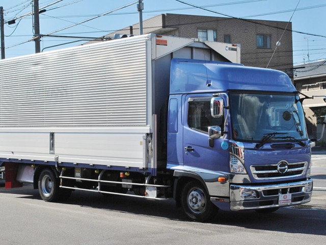 【486】日野レンジャー　ワイド　アルミウイング　ハイルーフ　6200ボデー